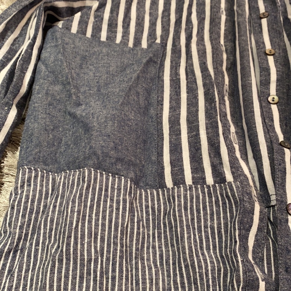 Button Down Tri-Pattern - image 2